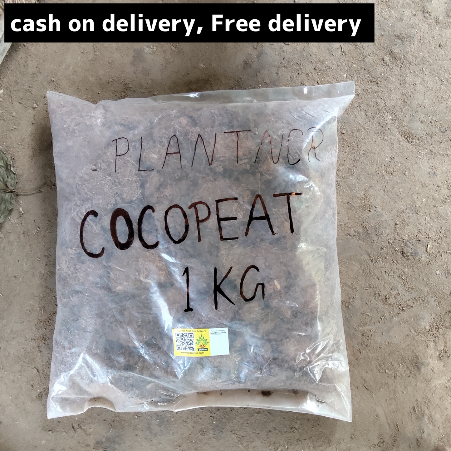 Cocopeat 1 kg packet Plantncr