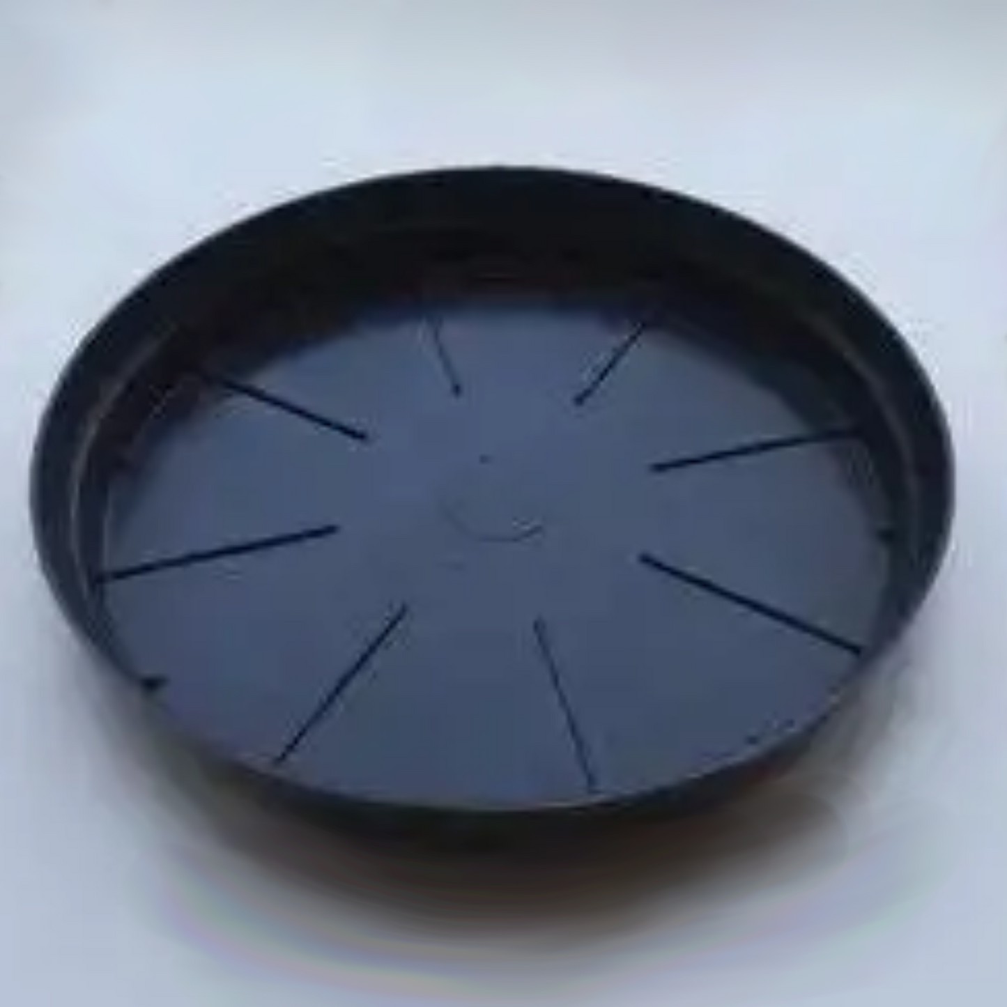 10 inch Black plastic plate for 12 inch pot