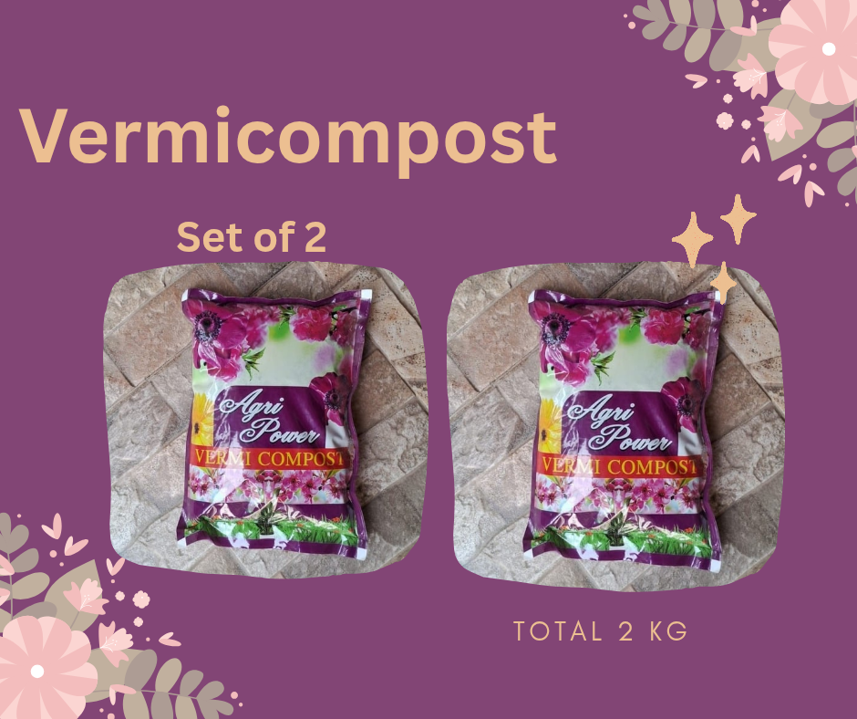 Vermicompost 1 kg (set of 2)